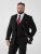 D555 Ted 4 Way Stretch Tailored Suit Jacket Čierna - Obleky - Obleky 2XL-8XL