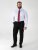 D555 Ted 4 Way Stretch Tailored Trouser Čierna - Obleky - Obleky 2XL-8XL