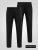 D555 Ted 4 Way Stretch Tailored Trouser Čierna - Obleky - Obleky 2XL-8XL