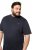 JP1880 712616 Tričko so strihom na bruško Tmavomodrá - Tričká - Nadrozmerné tričká - 2XL-14XL