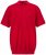 JP1880 712617 Polokošeľa so strihom na bruško Čili červená - Polokošele - Polokošele 2XL-8XL