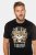 JP1880 Guns N’ Roses Skull Comfort Fit Band T-Shirt Black - Tričká - Nadrozmerné tričká - 2XL-14XL