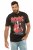 JP1880 ACDC - Let There Be Rock Vintage looking Band T-Shirt Black - Tričká - Nadrozmerné tričká - 2XL-14XL