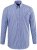JP1880 722859 Károvaná košeľa s dlhým rukávom Svetlomodrá - Košele - Košele 2XL-10XL