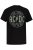 JP1880 AC/DC Graphic Comfort Fit Band T-Shirt Black - Tričká - Nadrozmerné tričká - 2XL-14XL