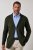 JP1880 Milano Flexnamic Pletené sako Tmavo olivová - Obleky - Obleky 2XL-8XL