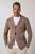 JP1880 Milano Flexnamic Pletené sako Orechovo hnedá - Obleky - Obleky 2XL-8XL