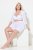 Ulla Popken 799090 Nohavičky Biela - Nohavičky - 