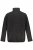 Jay-Pi 802394 Pletená fleecová bunda Čierna - Bundy - Bundy Nadmerné Veľkosti 2XL-8XL
