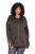Ulla Popken 812880 Pletená fleecová bunda s teddy fleecom Taupe - Flísové oblečenie - 