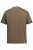 JP1880 Comfortable Fit Vintage Look T-Shirt Light Brown - Tričká - Nadrozmerné tričká - 2XL-14XL