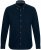 JP1880 Modern Fit Buttoned Collar Cotton Shirt Navy Blue - Košele - Košele 2XL-10XL