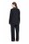 Ulla Popken 823030 Pyžamo s košeľovým golierom Čierna - Pyžamá a domáce oblečenie - 