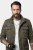 JP1880 Field Jacket with Badges Vintage Look TALL Moss Green - TALL bundy - TALL bundy pre vysokých mužov