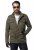 JP1880 Field Jacket with Badges Vintage Look TALL Moss Green - TALL bundy - TALL bundy pre vysokých mužov