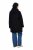 Ulla Popken 829347 Duffle coat Čierna - Kabáty - Dámske kabáty veľkých veľkostí
