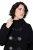 Ulla Popken 829347 Duffle coat Čierna - Kabáty - Dámske kabáty veľkých veľkostí