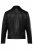 JP1880 830586 Biker bunda z jahňacej nappy Čierna - Bundy - Bundy Nadmerné Veľkosti 2XL-8XL