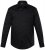 Men+ 753 Business košeľa s dlhým rukávom s klasickým golierom Čierna - Košele - Košele 2XL-10XL