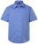 Men+ 756 Business košeľa s krátkym rukávom s klasickým golierom Svetlomodrá - Košele - Košele 2XL-10XL