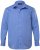 Men+ 757 Business košeľa s dlhým rukávom s otvoreným golierom Svetlomodrá - Košele - Košele 2XL-10XL