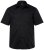 Men+ 758 Business košeľa s krátkym rukávom s otvoreným golierom Čierna - Košele - Košele 2XL-10XL