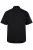 Men+ 758 Business košeľa s krátkym rukávom s otvoreným golierom Čierna - Košele - Košele 2XL-10XL