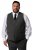Men+ 472 Barcelona Vesta k obleku Antracitová - Obleky - Obleky 2XL-8XL