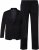 JP1880 Flexnamic Business Suit Konan Black - Obleky - Obleky 2XL-8XL