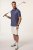 JP1880 Jay-Pi QuickDry Small Print Golf Polo Shirt Navy Blue - Polokošele - Polokošele 2XL-8XL