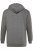 Men+ 851 Mikina s kapucňou na zips Sivý melír - Mikiny & mikiny bez kapucne - Mikiny & Mikiny s Kapucňou 2XL-12XL
