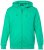 Men+ 851 Mikina s kapucňou na zips Smaragdová - Mikiny & mikiny bez kapucne - Mikiny & Mikiny s Kapucňou 2XL-12XL