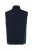 Men+ 414 Softshellová vesta so stojačikom Tmavomodrá - Bundy - Bundy Nadmerné Veľkosti 2XL-8XL