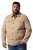 Men+ 446 Džínsová bunda s náprsnými vreckami Piesková - Bundy - Bundy Nadmerné Veľkosti 2XL-8XL