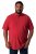 Men+ 256 Polokošeľa Červená - Polokošele - Polokošele 2XL-8XL