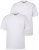 Men+ 299 Tričko véčkový výstrih Biela 2 kusy - Tričká - Nadrozmerné tričká - 2XL-14XL