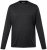 Men+ 307 Tričko s dlhým rukávom Čierna - Tričká - Nadrozmerné tričká - 2XL-14XL