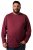 Men+ 307 Tričko s dlhým rukávom Baklažánová - Tričká - Nadrozmerné tričká - 2XL-14XL
