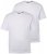 Men+ 311 Tričko bellyfit Biela 2 kusy - Tričká - Nadrozmerné tričká - 2XL-14XL