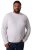 Men+ 313 Tričko s dlhým rukávom bellyfit Biela - Tričká - Nadrozmerné tričká - 2XL-14XL