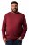 Men+ 313 Tričko s dlhým rukávom bellyfit Medenohnedá - Tričká - Nadrozmerné tričká - 2XL-14XL