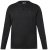 Men+ 383 Tričko Henley s dlhým rukávom Čierna - Tričká - Nadrozmerné tričká - 2XL-14XL