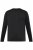 Men+ 383 Tričko Henley s dlhým rukávom Čierna - Tričká - Nadrozmerné tričká - 2XL-14XL