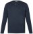 Men+ 383 Tričko Henley s dlhým rukávom Tmavomodrá - Tričká - Nadrozmerné tričká - 2XL-14XL