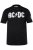 JP1880 AC/DC Classic Logo Band T-Shirt Black - Tričká - Nadrozmerné tričká - 2XL-14XL