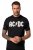 JP1880 AC/DC Classic Logo Band T-Shirt Black - Tričká - Nadrozmerné tričká - 2XL-14XL