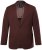 JP1880 Paros Sako zo zmesi ľanu Hrdzavo hnedá - Obleky - Obleky 2XL-8XL
