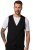 JP1880 New York Flexnamic Žerzejová vesta Čierna - Obleky - Obleky 2XL-8XL