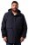 Men+ 215 Nepremokavá bunda s kapucňou Tmavomodrá - Bundy - Bundy Nadmerné Veľkosti 2XL-8XL