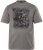 JP1880 Beer King Design Vintage Looking T-Shirt Gray - Tričká - Nadrozmerné tričká - 2XL-14XL